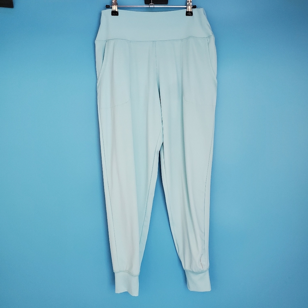 PBX Pro Jogger Leggings Size Medium Light Teal Athletic